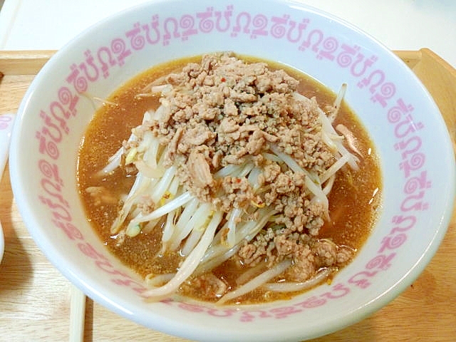 我が家のらうめん　ごま風味の甜麺醤ラーメン