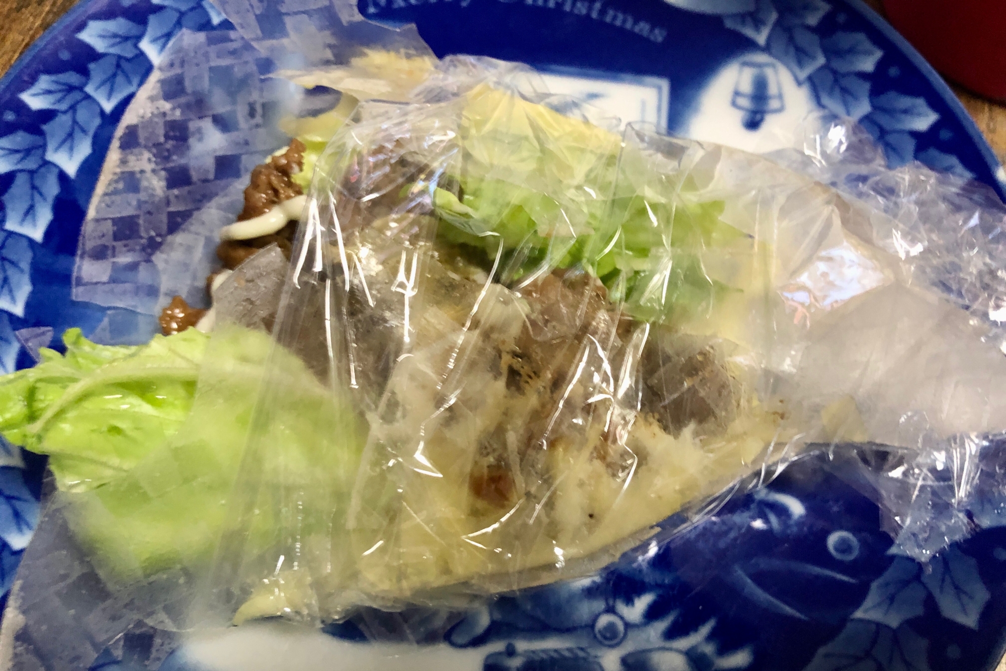 ライスペーパーでヘルシー‼おかずクレープ風