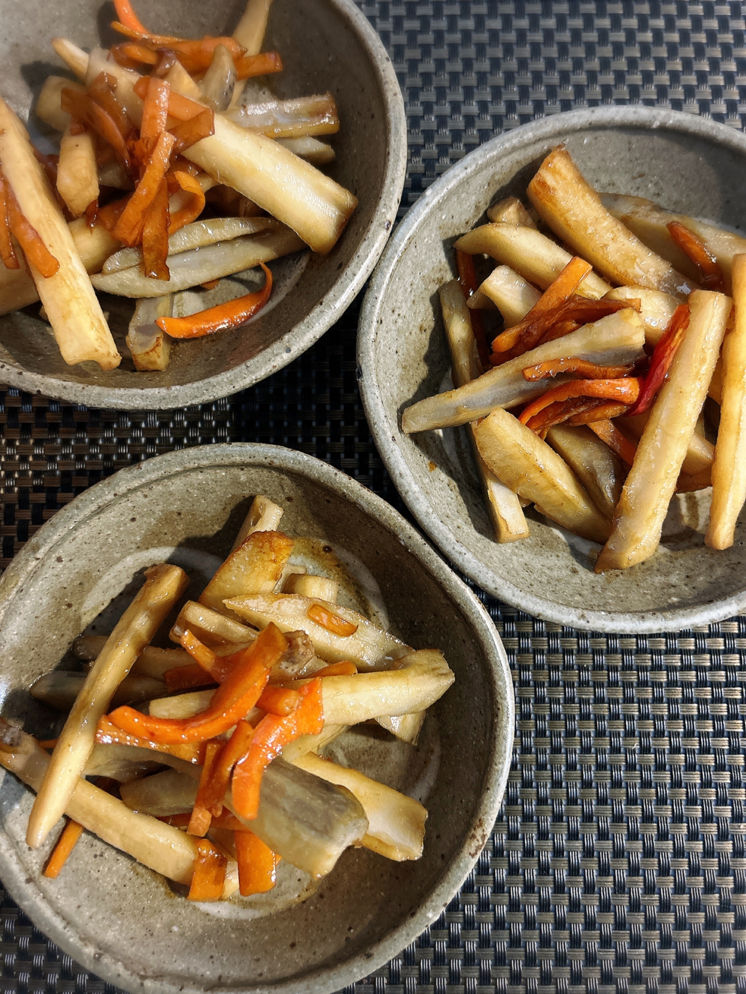 れんこんの簡単きんぴら