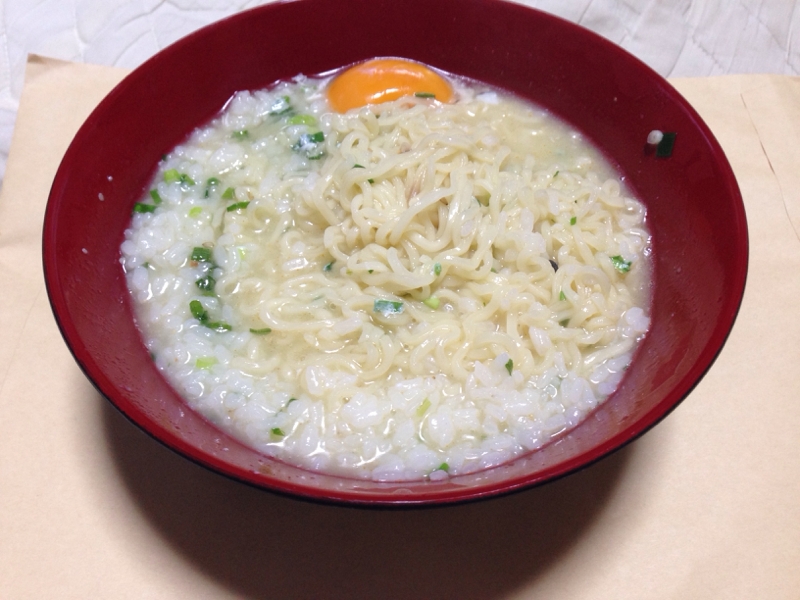 とにかく簡単！！ラーメン雑炊