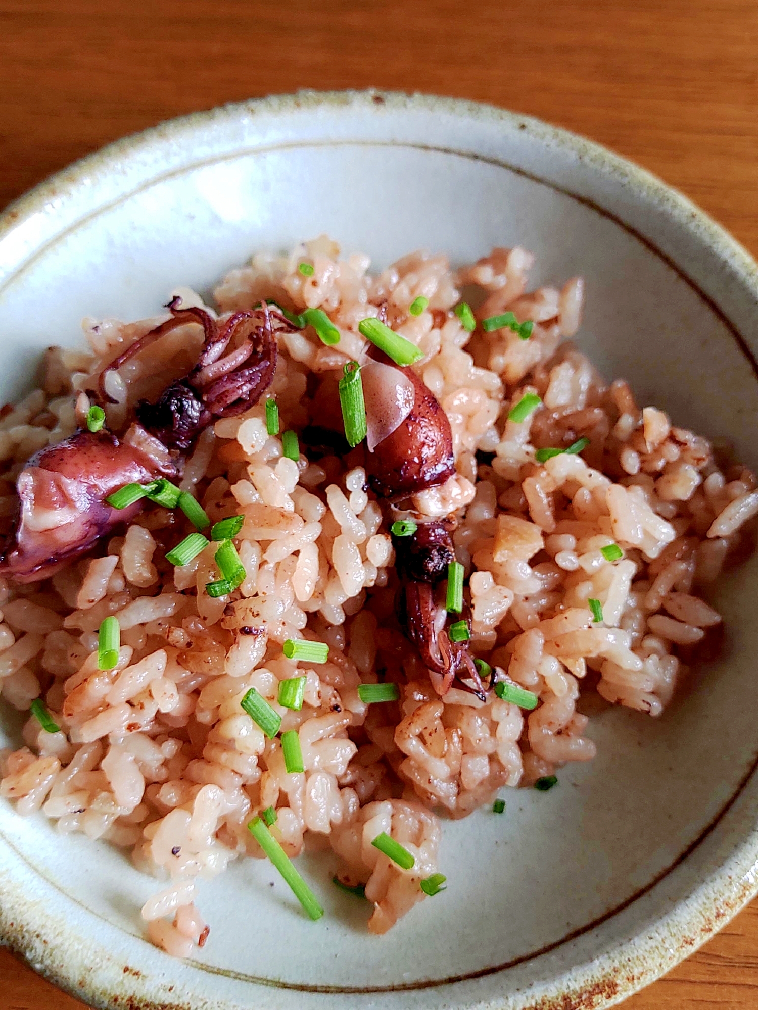 ホタルイカの炊き込みご飯