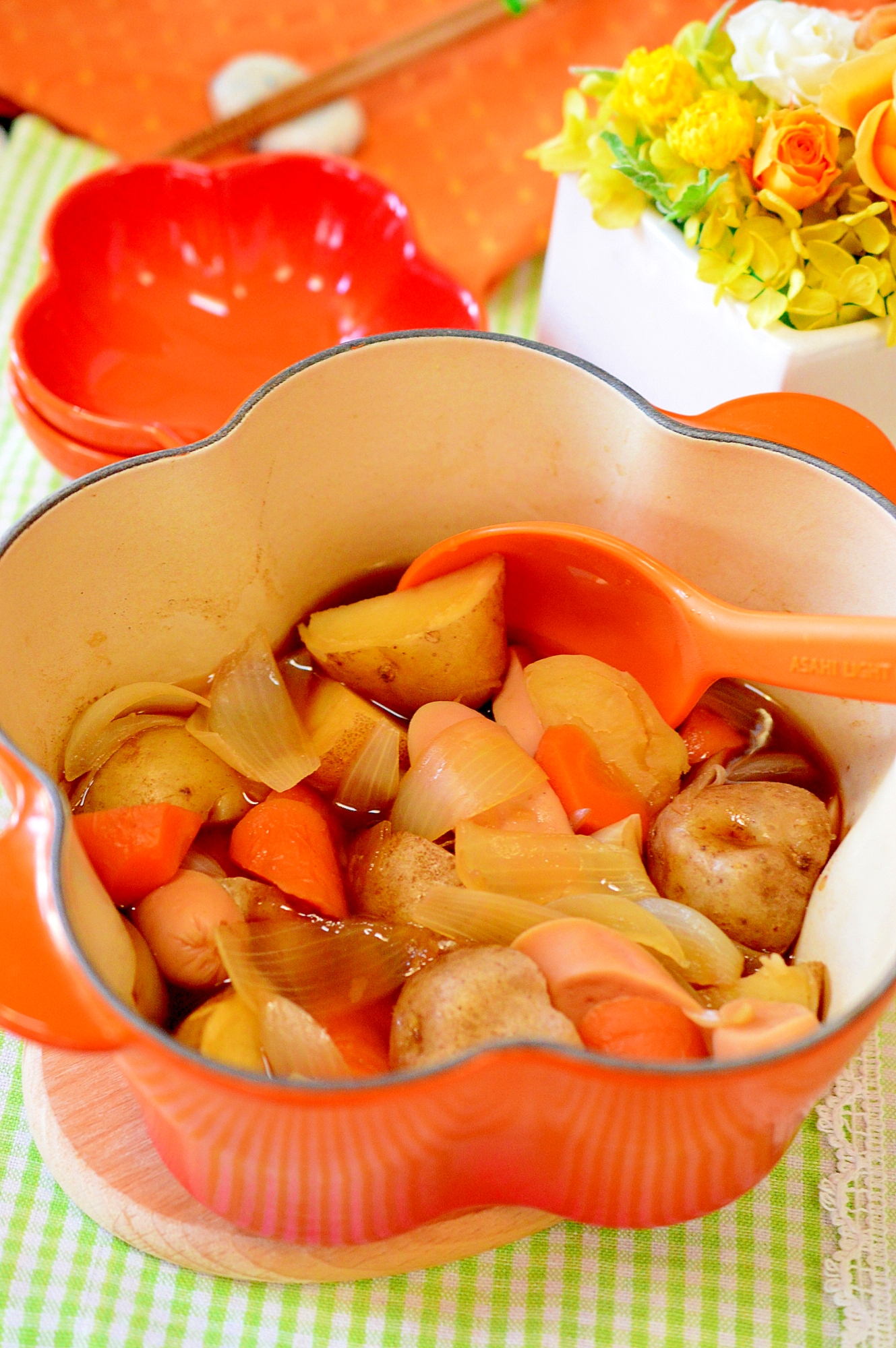 魚肉ソーセージで激安 肉じゃがならぬ 魚肉じゃが レシピ 作り方 By まめもにお 楽天レシピ