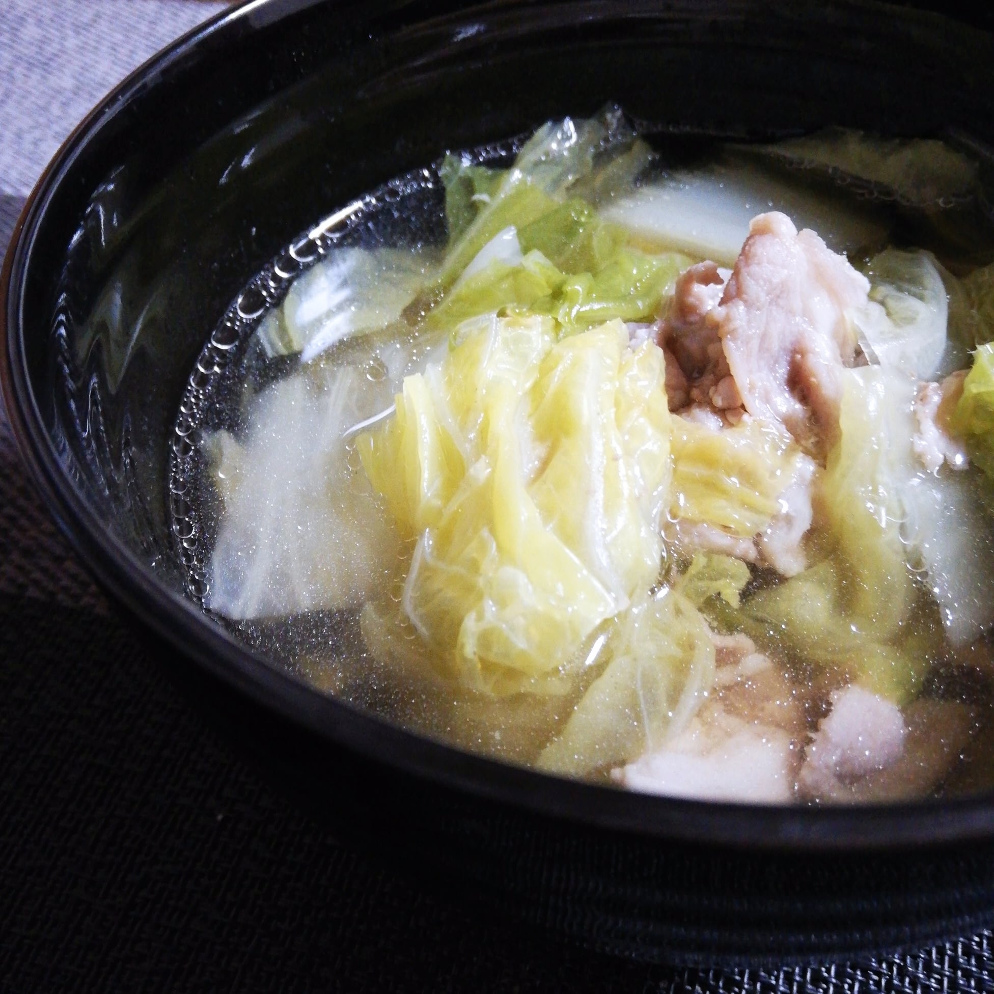 ＊疲労も回復＊かんたん豚肉白菜トロトロ煮＊