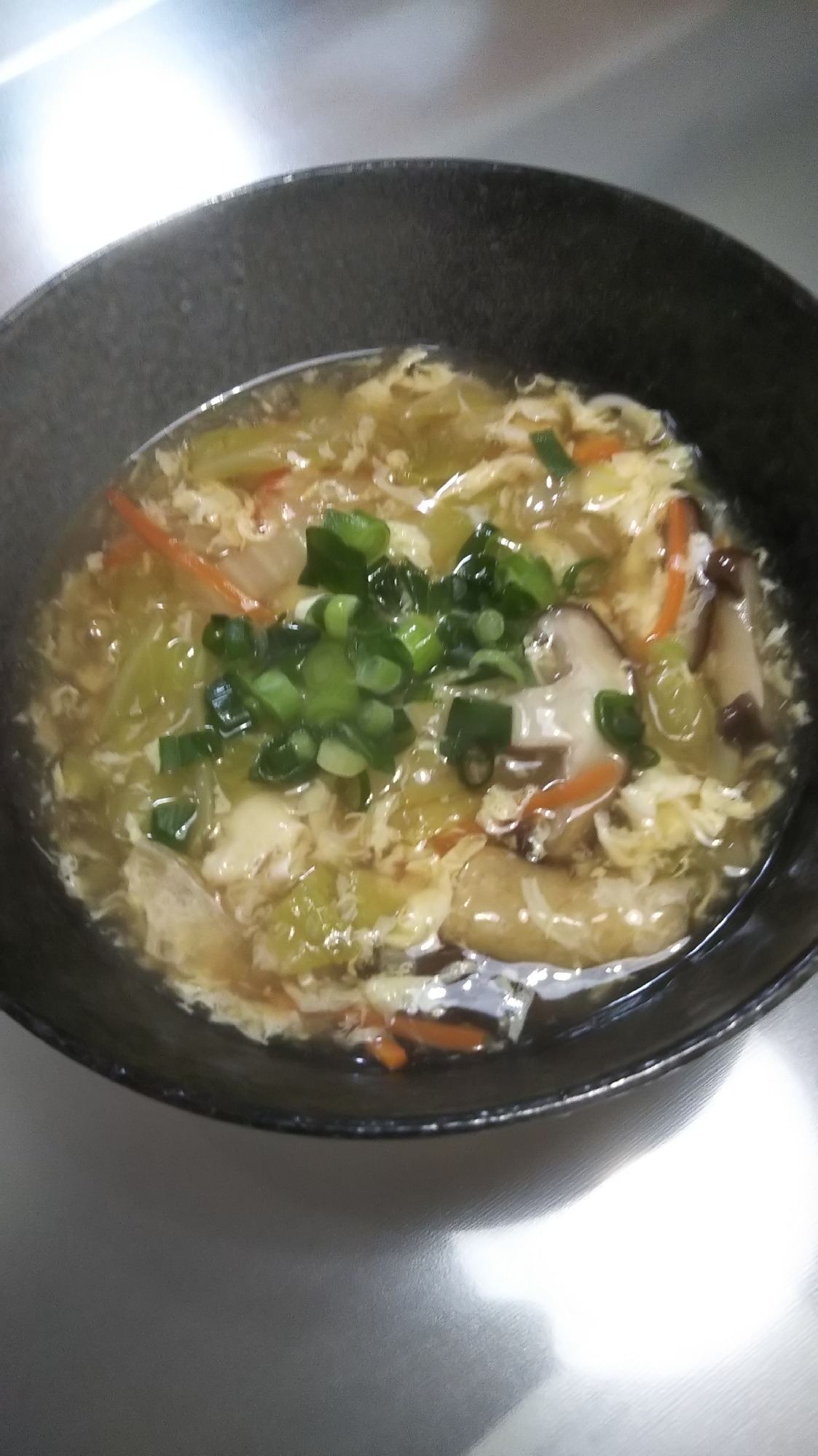 あつあつ！栄養たっぷり！あんかけうどん