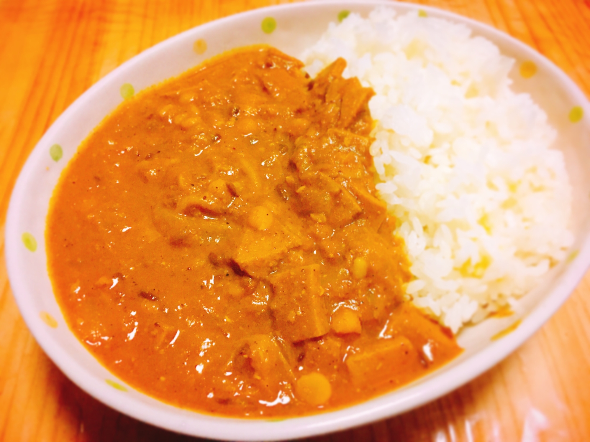 高野豆腐たっぷり☆豆カレー