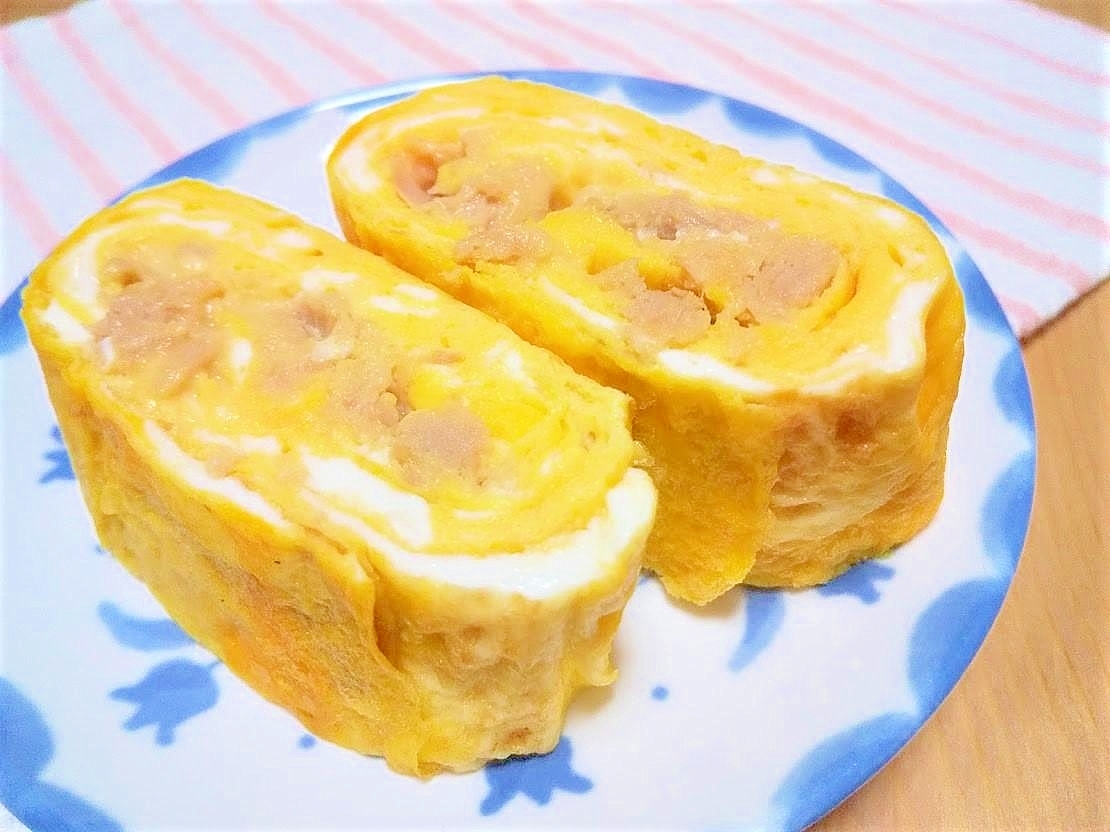 ツナチーズ卵焼き