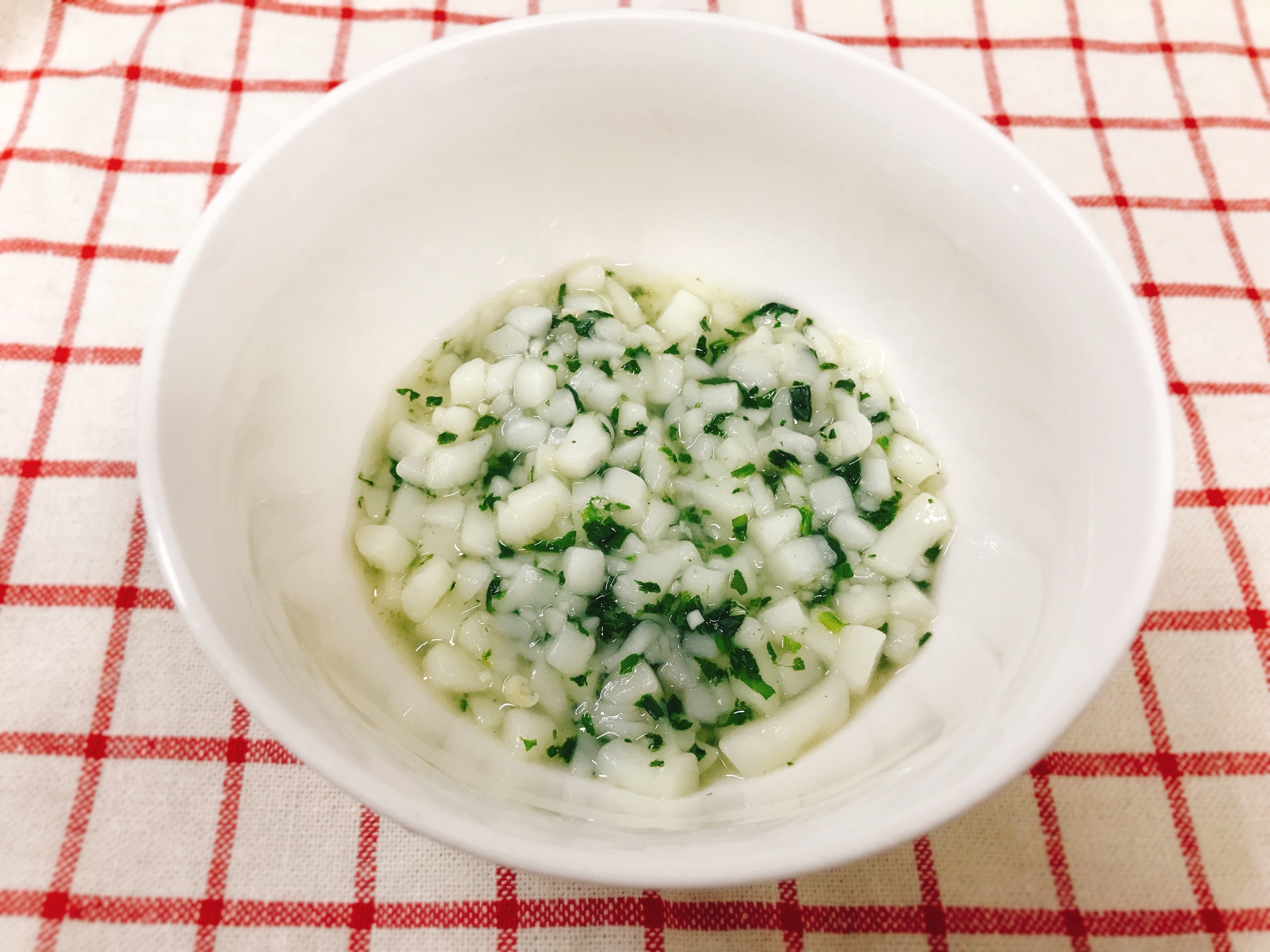 離乳食後期 ほうれん草とえのきの鶏ミンチうどん レシピ 作り方 By Cocopoteito 楽天レシピ