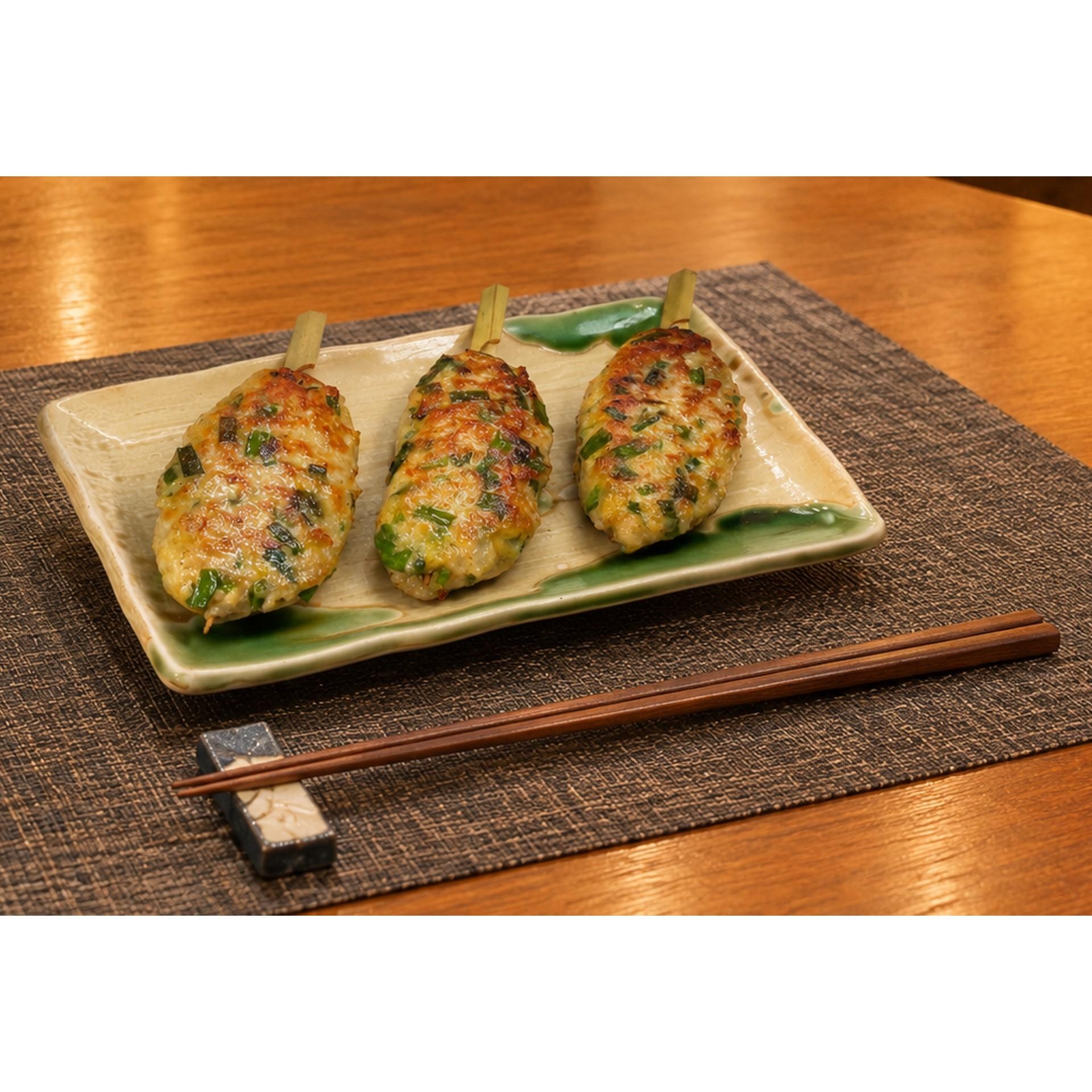 にら豚つくね串★動画あり★
