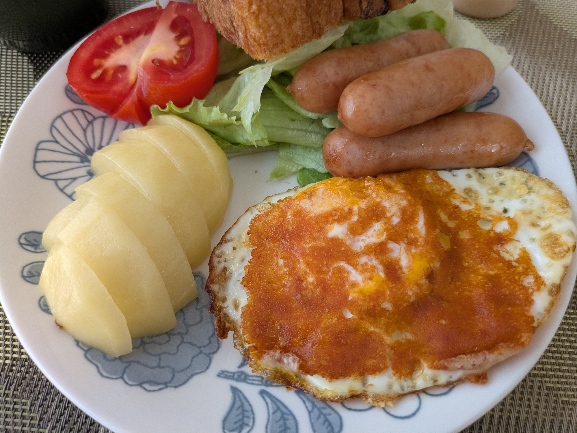 カリカリチーズエッグ