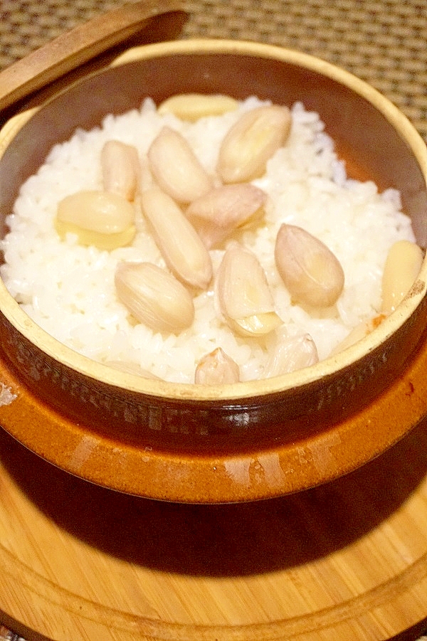 旬の生落花生釜飯