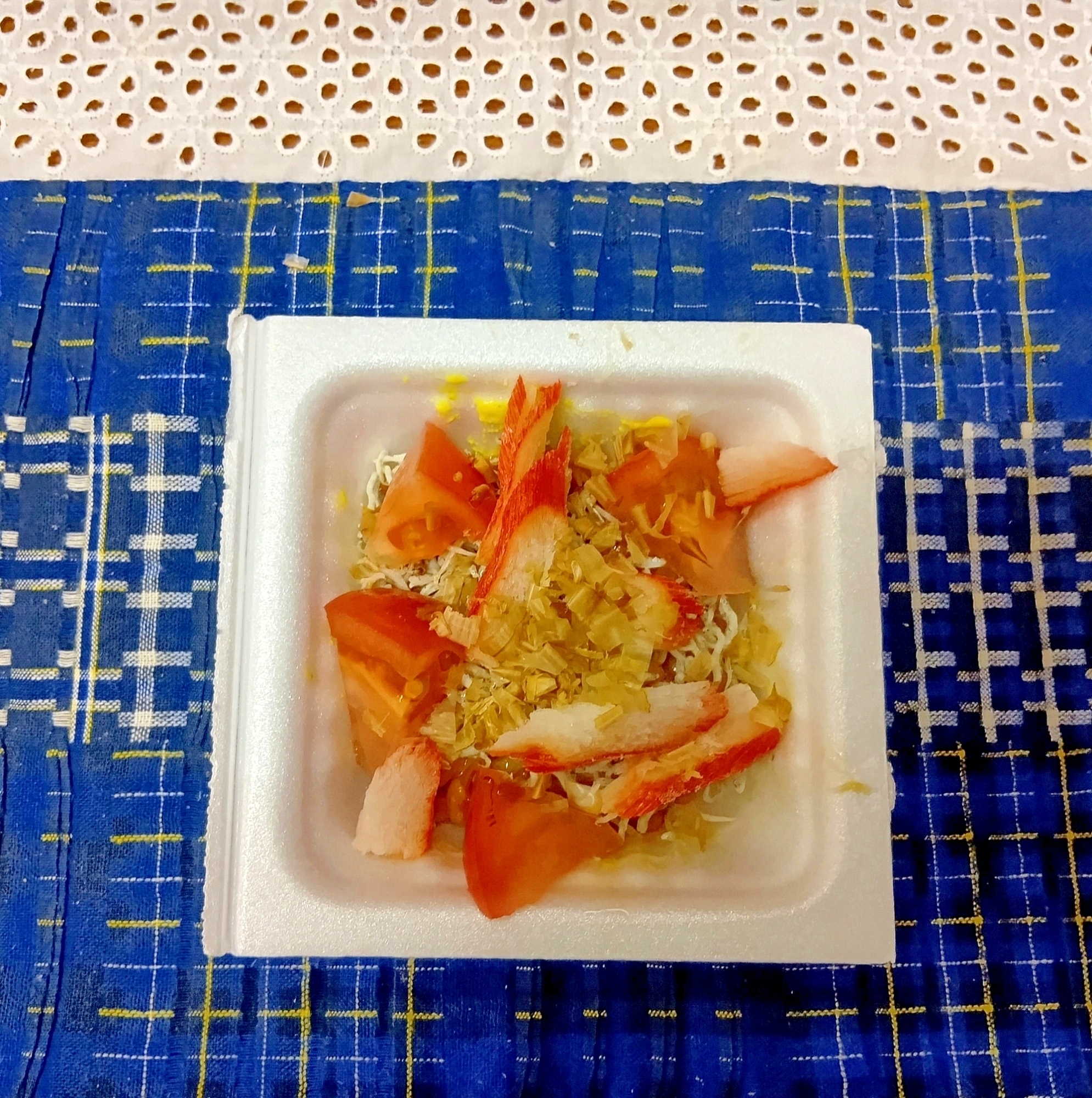 カニカマ納豆
