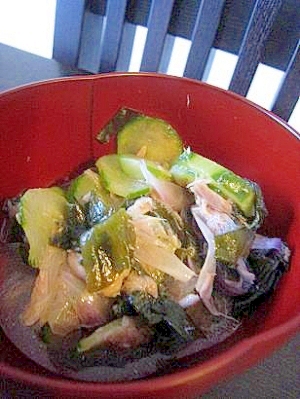 簡単 美味しいツナ入り酢の物
