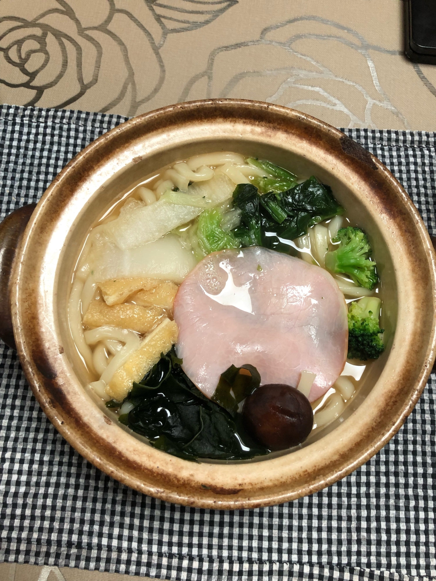 あったか 鍋焼きうどん