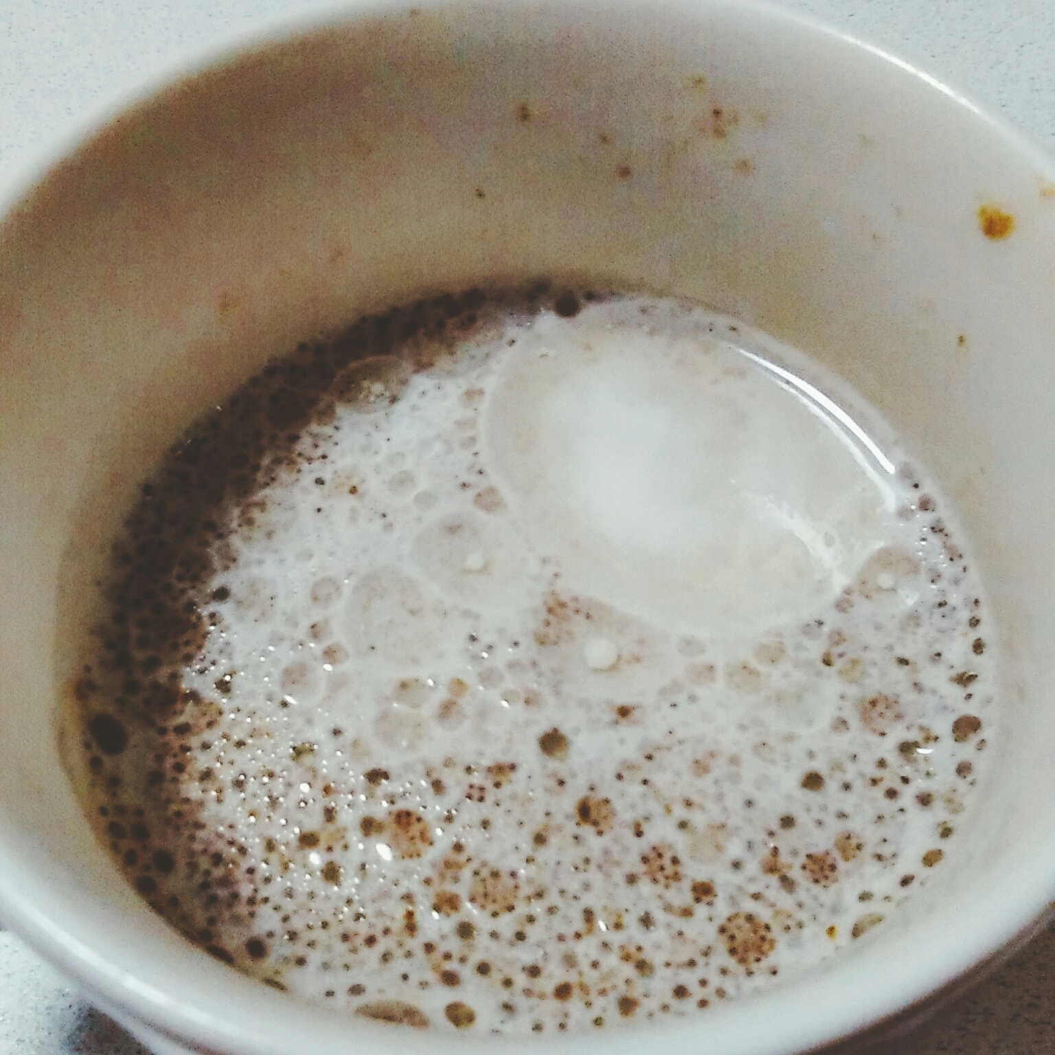 ミルク感多めなカフェオレ