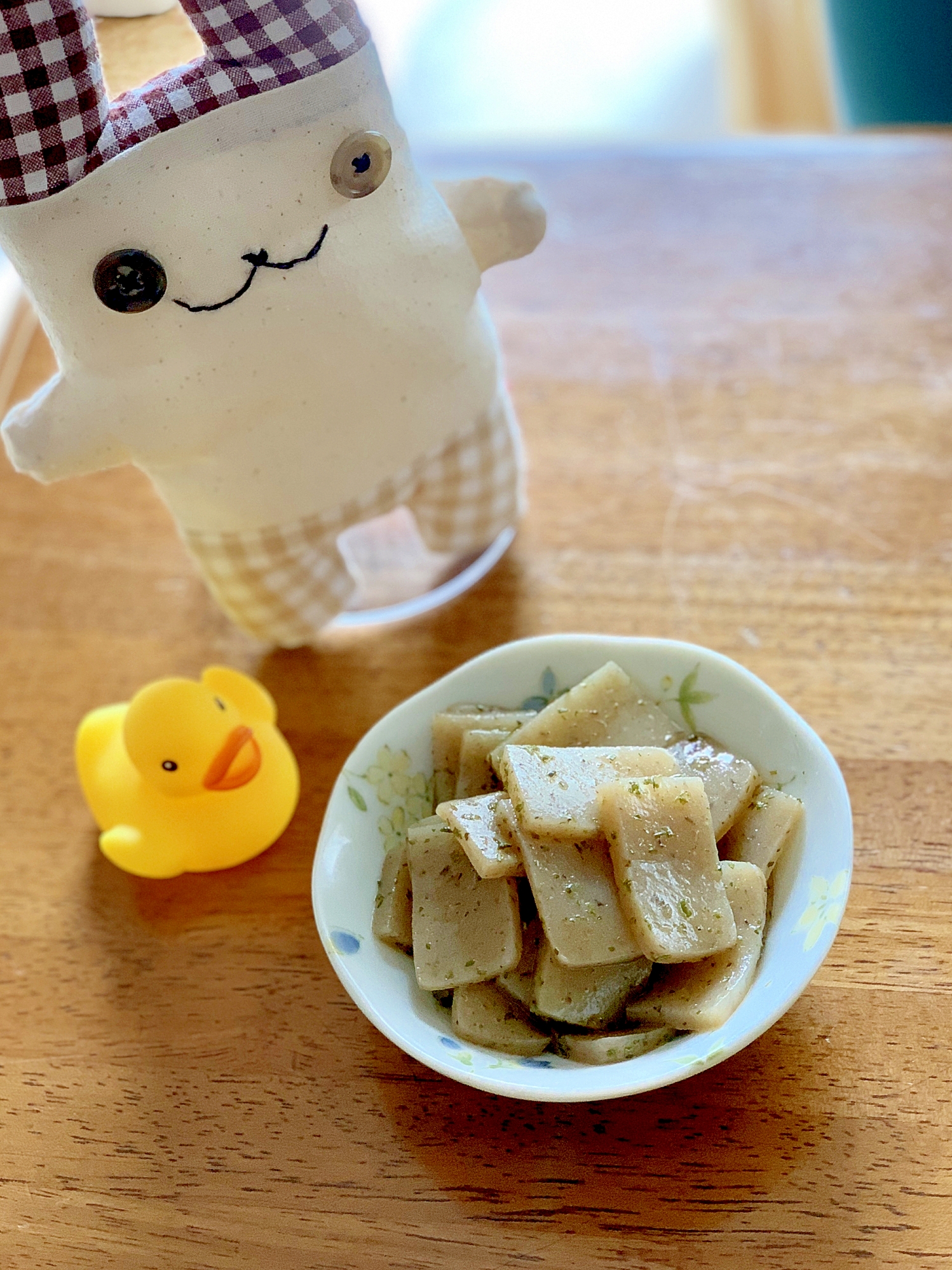 こんにゃくの塩マリネ