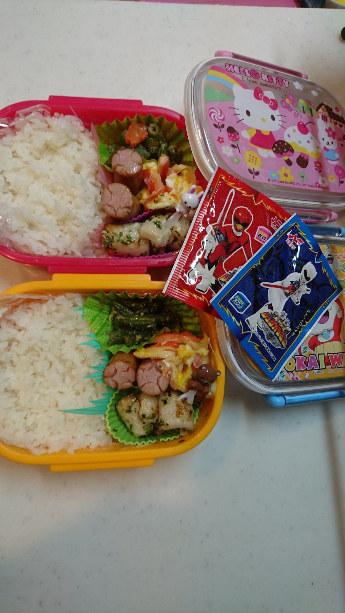 年長 年少 お弁当 ジュウオウジャーふりかけ付き レシピ 作り方 By Mi6952 楽天レシピ 年長 年少 お弁当 ジュウオウジャーふりかけ付き レシピ 作り方 By Mi6952 楽天レシピ