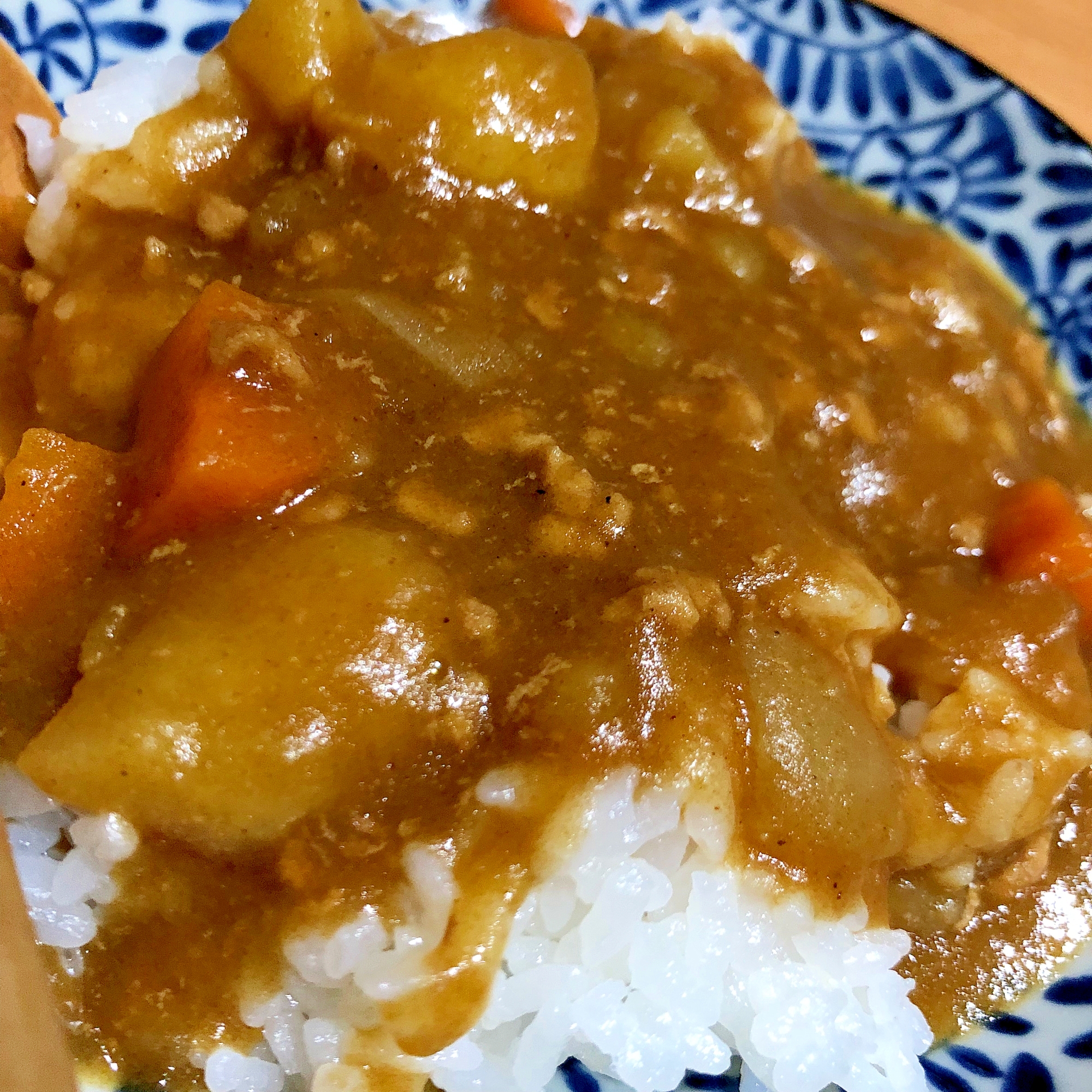 圧力鍋で！鶏ひき肉と生姜のカレー★