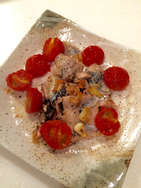 さんまとトマトのソテー ヘルシー洋風おかず レシピ 作り方 By アマンナ 楽天レシピ さんまとトマトのソテー ヘルシー洋風おかず レシピ 作り方 By アマンナ 楽天レシピ