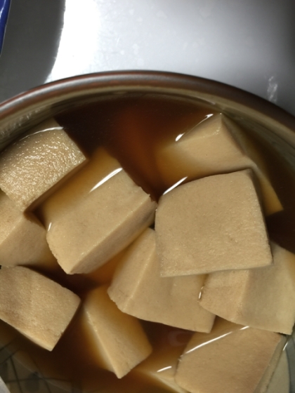 栄養たっぷり！高野豆腐の煮物