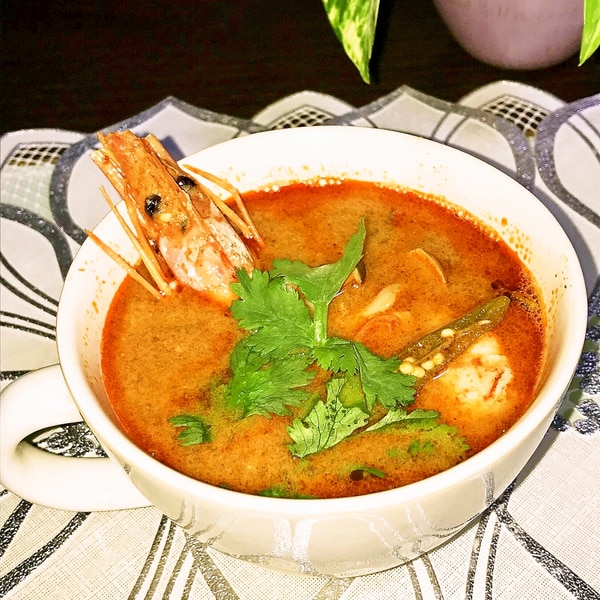 本格タイの味 トムヤムクン クリーミーver レシピ 作り方 By 食べタイblog よーさん 楽天レシピ 本格タイの味 トムヤムクン クリーミーver レシピ 作り方 By 食べタイblog よーさん 楽天レシピ