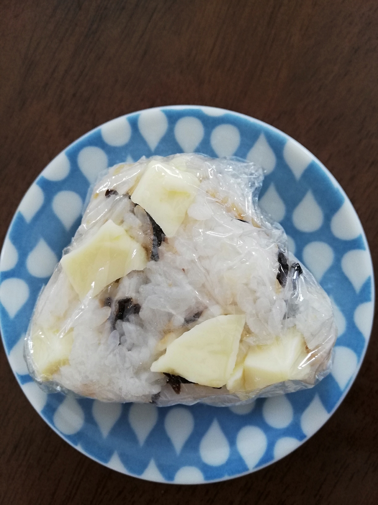 チーズと昆布のおにぎり