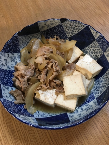 簡単*肉豆腐