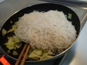薄口醤油で ベーコンとキャベツの焼き素麺 レシピ 作り方 By ぷ みぃまま 楽天レシピ