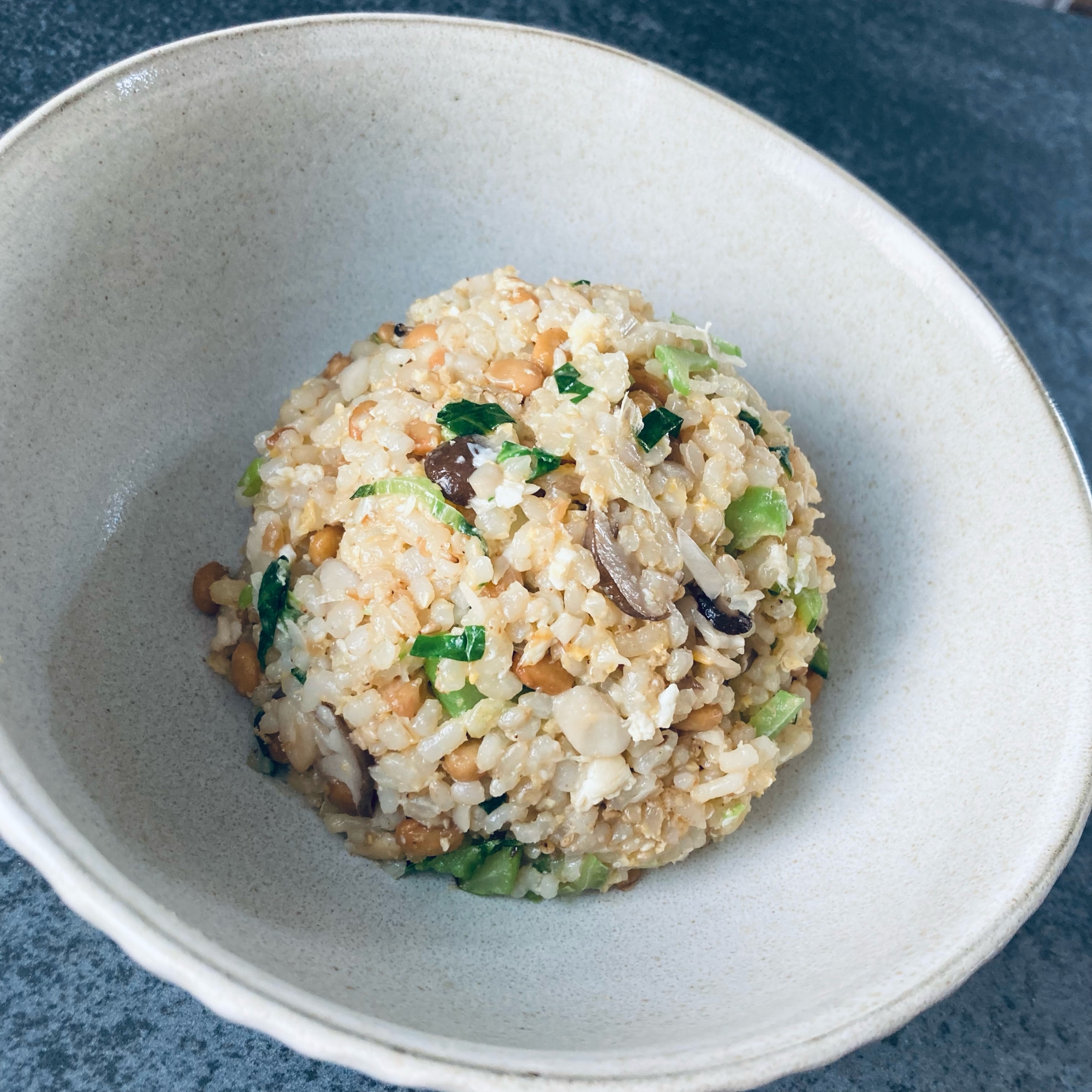 子どもも大好き＊納豆チャーハン