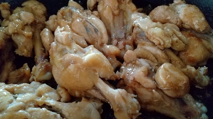 手羽元の焼肉のタレ煮込み