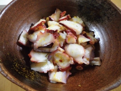 カルパッチョは何回か作ったことがあるけど今回はにんにくパウダー入り
これが思った以上　おいしかったです。ありがとうございました。