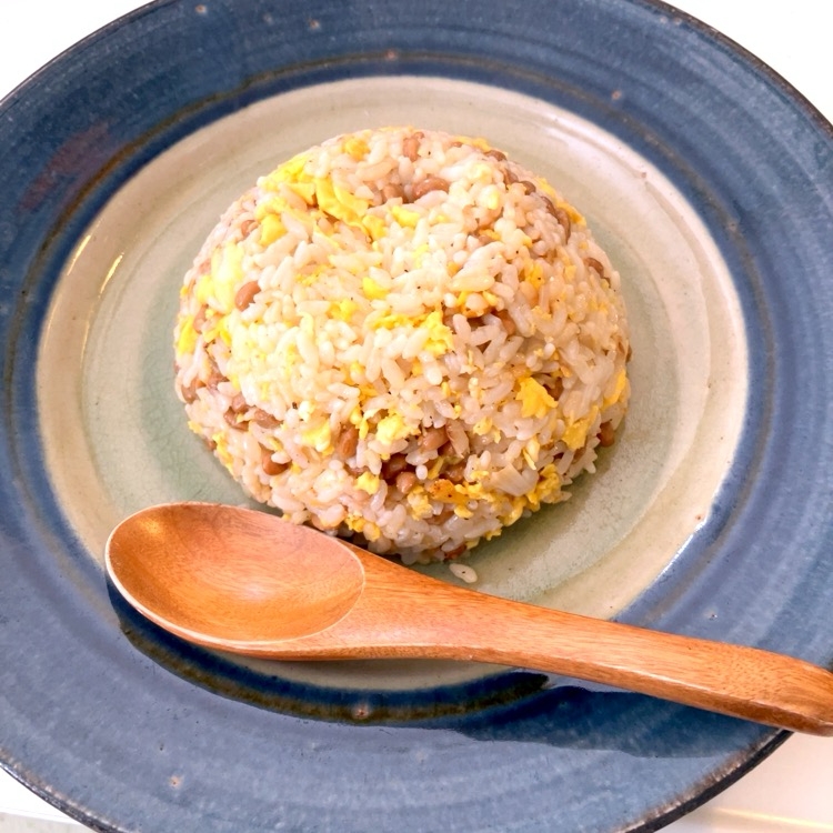 絶品!納豆チャーハン♪