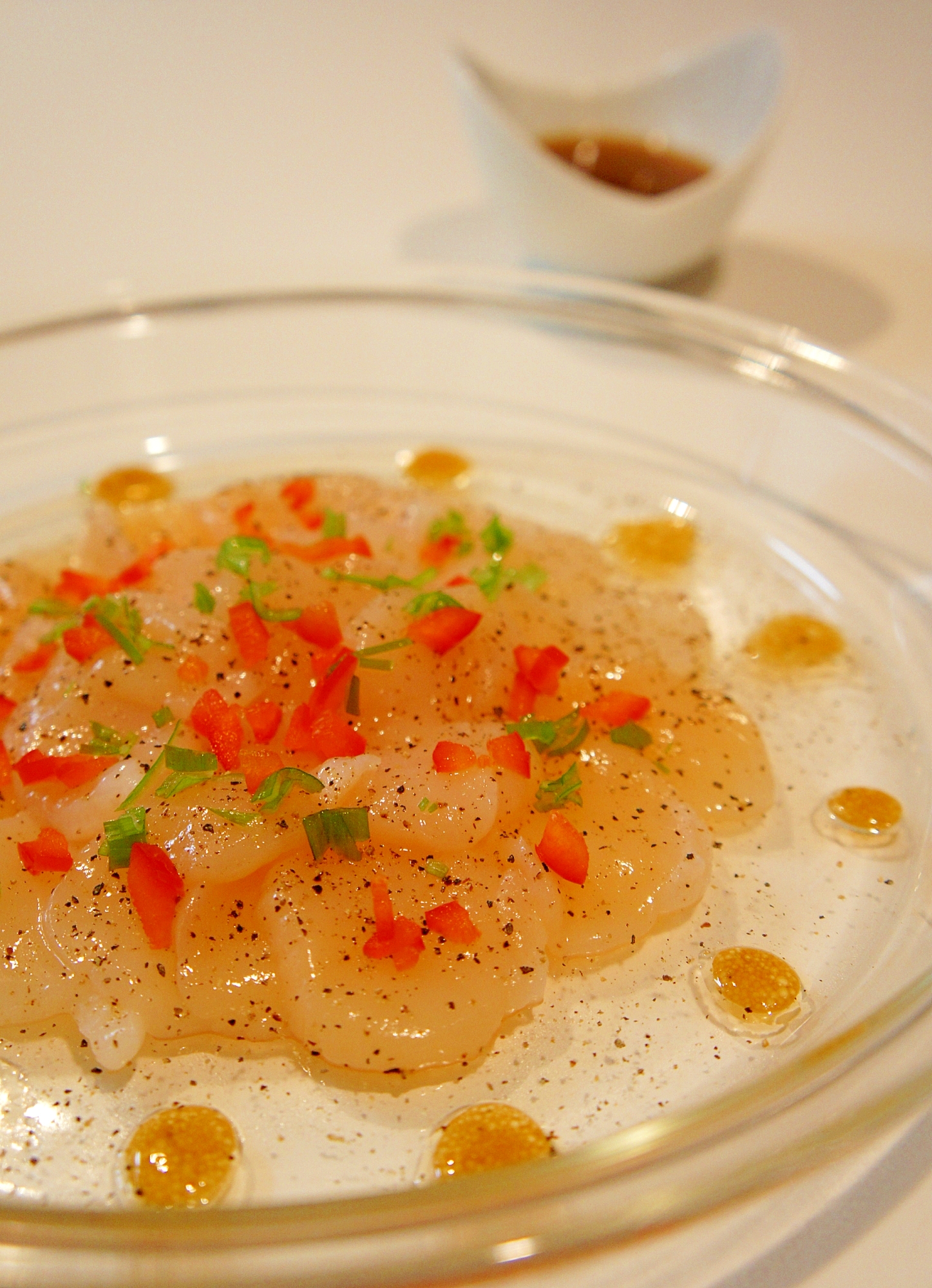 わさびの風味香るホタテのカルパッチョ レシピ 作り方 By すたーびんぐ 楽天レシピ