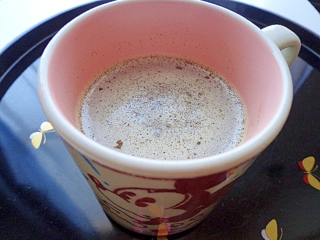 蓬のほろ苦が美味しい♡クィーンズカフェオレ