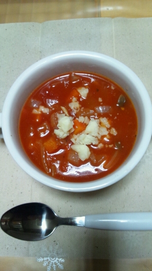 簡単！トマトスープ