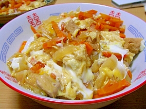 甘さ控えめ親子丼