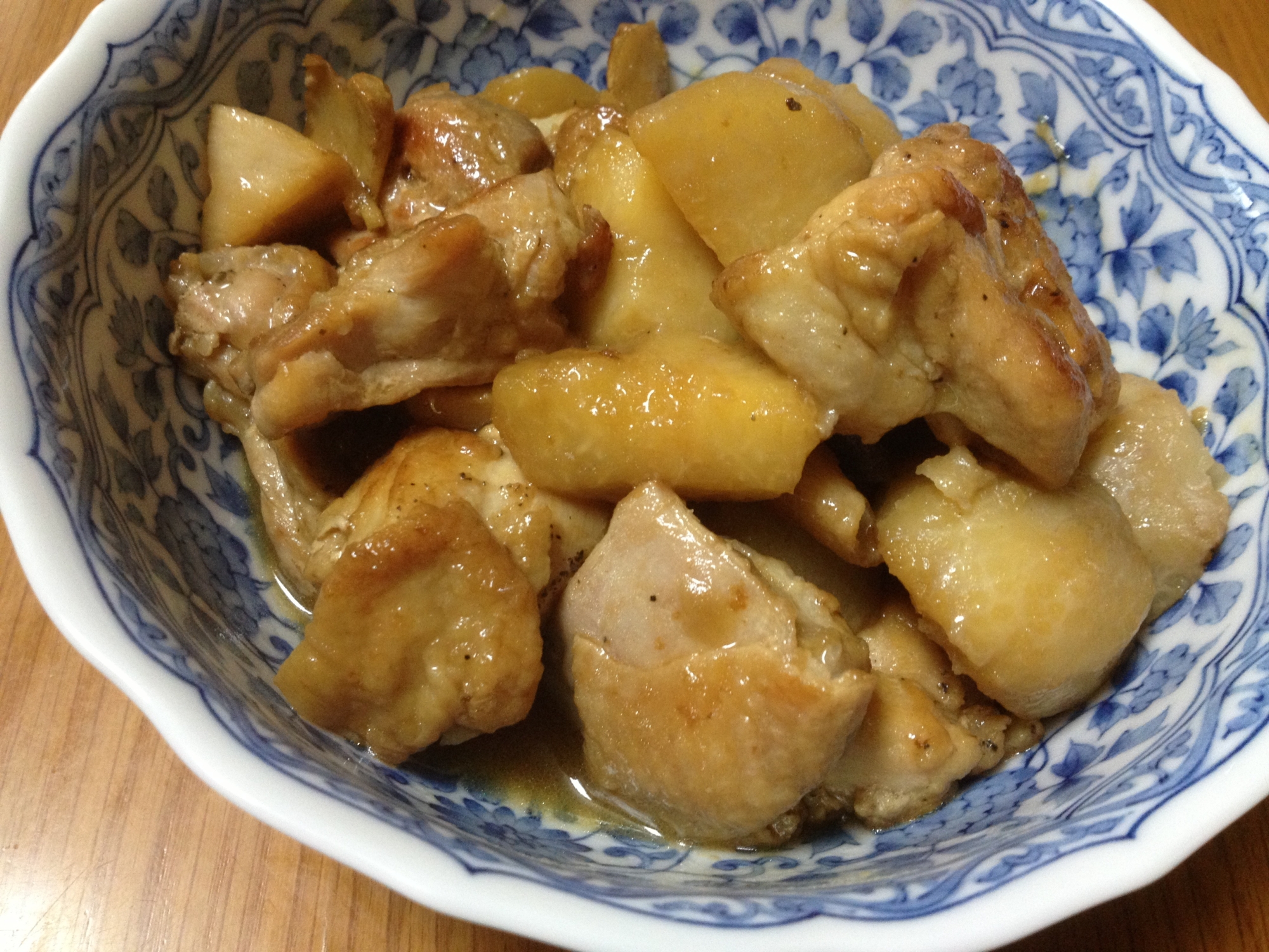 鶏もも肉と里芋のしょうが煮