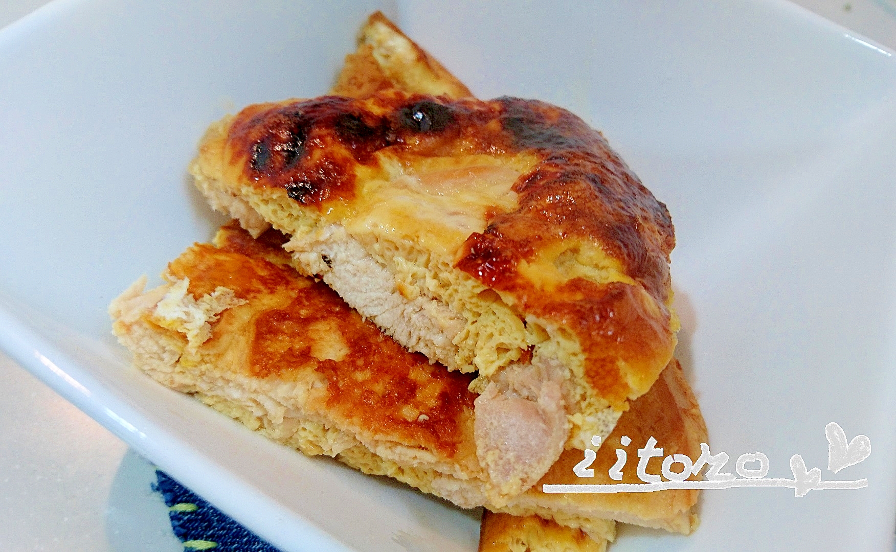 グリルパン 簡単 鶏肉のピカタ風 レシピ 作り方 By いいとも日和 楽天レシピ