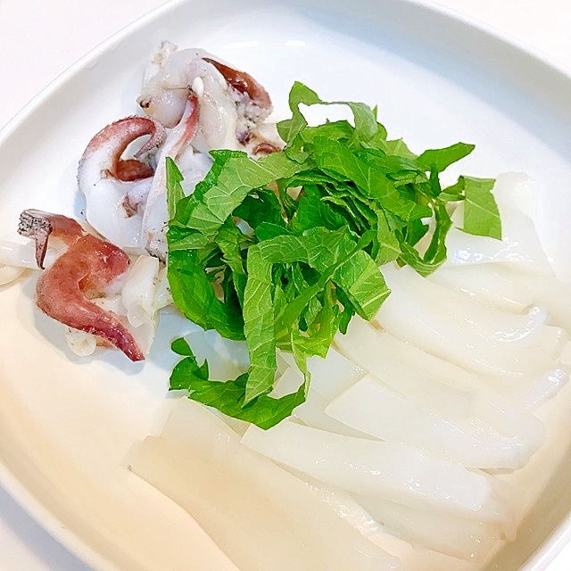 紋甲烏賊のおさしみ ゲソは茹でて レシピ 作り方 By だだちゃまめごはん 楽天レシピ 紋甲烏賊のおさしみ ゲソは茹でて レシピ 作り方 By だだちゃまめごはん 楽天レシピ