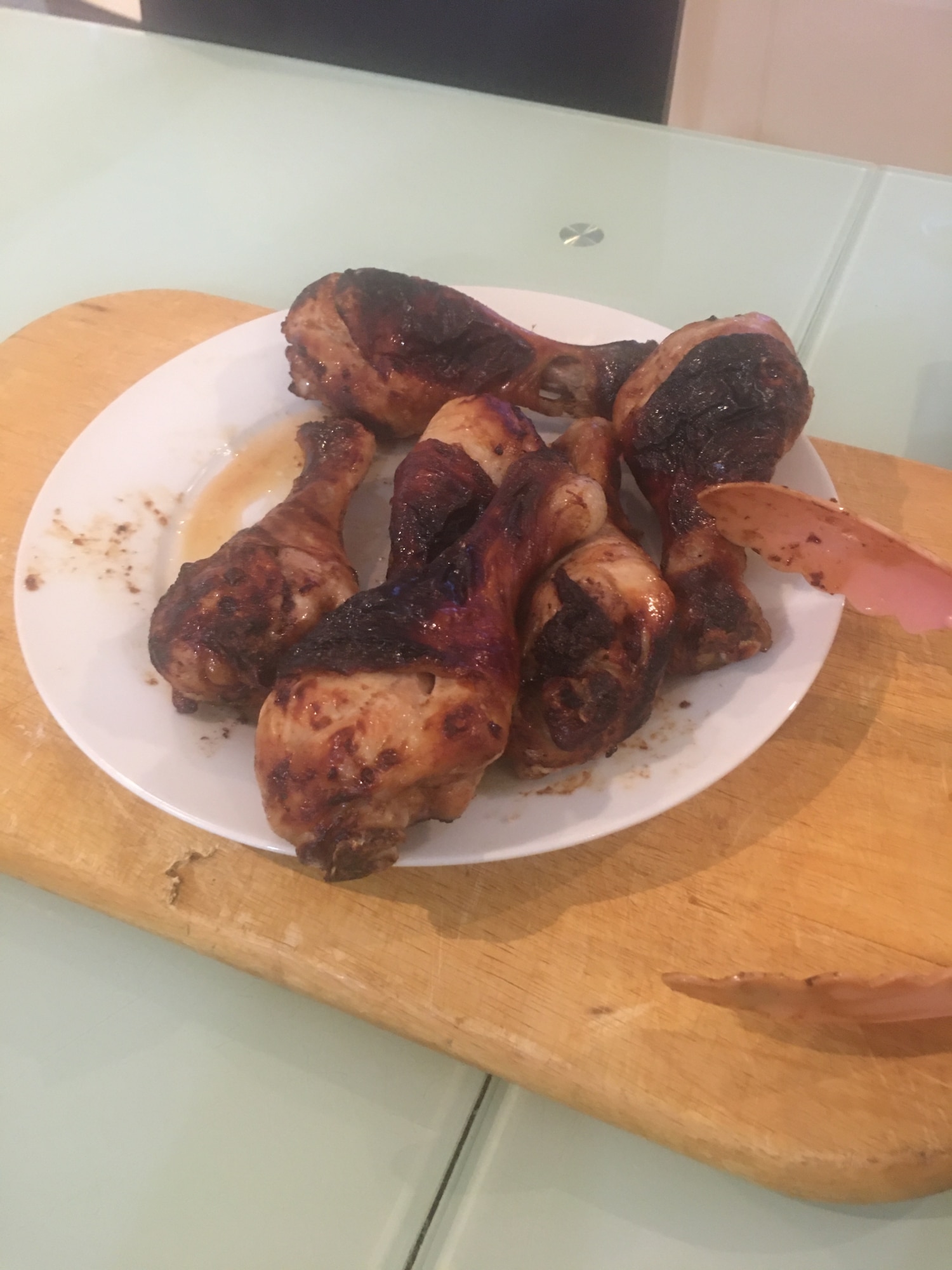 レモンとガーリックチキンドラムスティックのレシピ