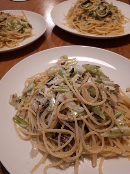 にんにく風味のサーディンでつくりました！美味しくて子ども達もペロっと完食しました。