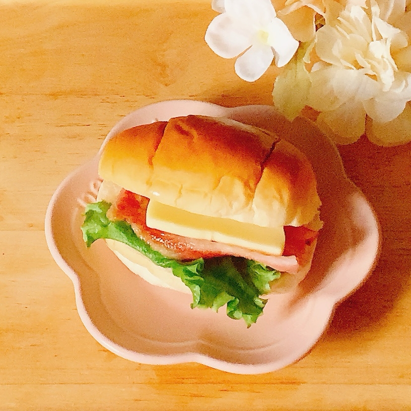 焼きベーコン♪サンド✧˖°