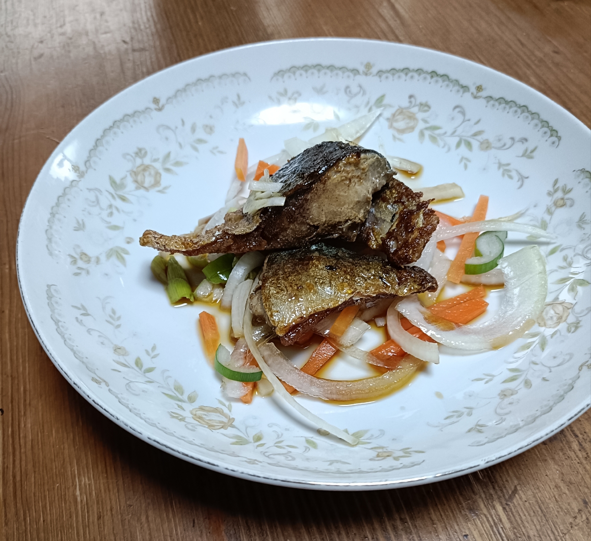 鯖のネギぽん焼き