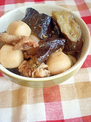 パパも満足 里芋となすのこってり煮 レシピ 作り方 By ぺるく ろ 楽天レシピ パパも満足 里芋となすのこってり煮 レシピ 作り方 By ぺるく ろ 楽天レシピ