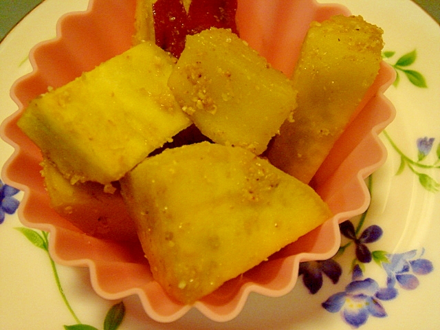 サツマイモの胡麻和え ごま風味もりもり