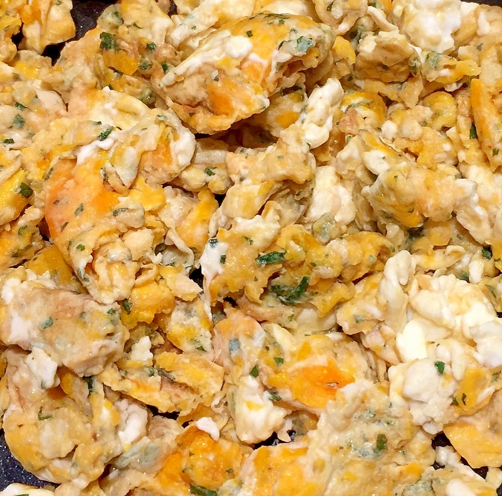 大葉入り炒り卵