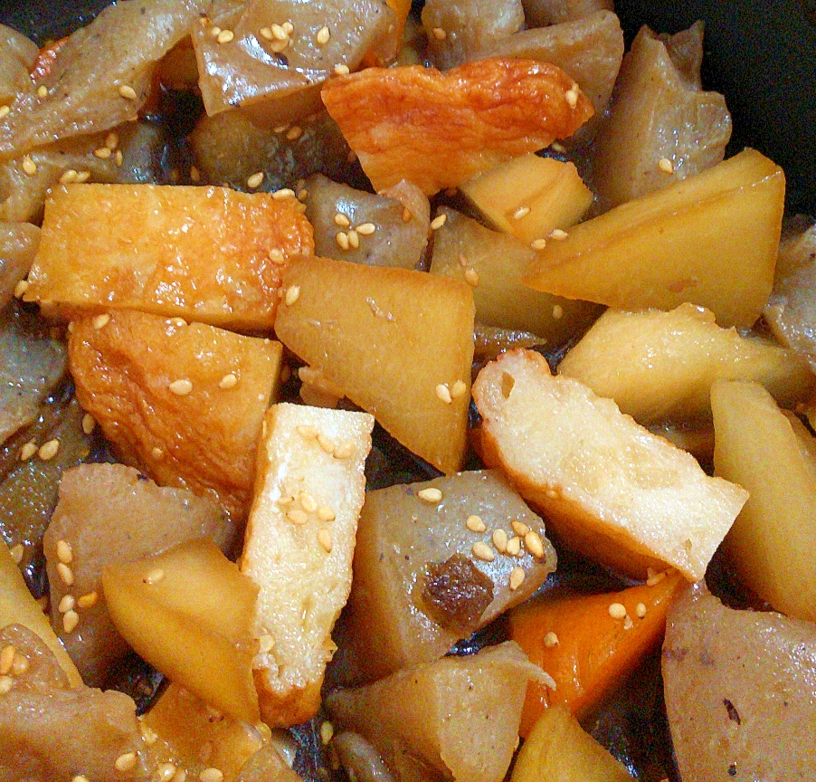 おいしいよ~☆さつま揚げと野菜の煮物