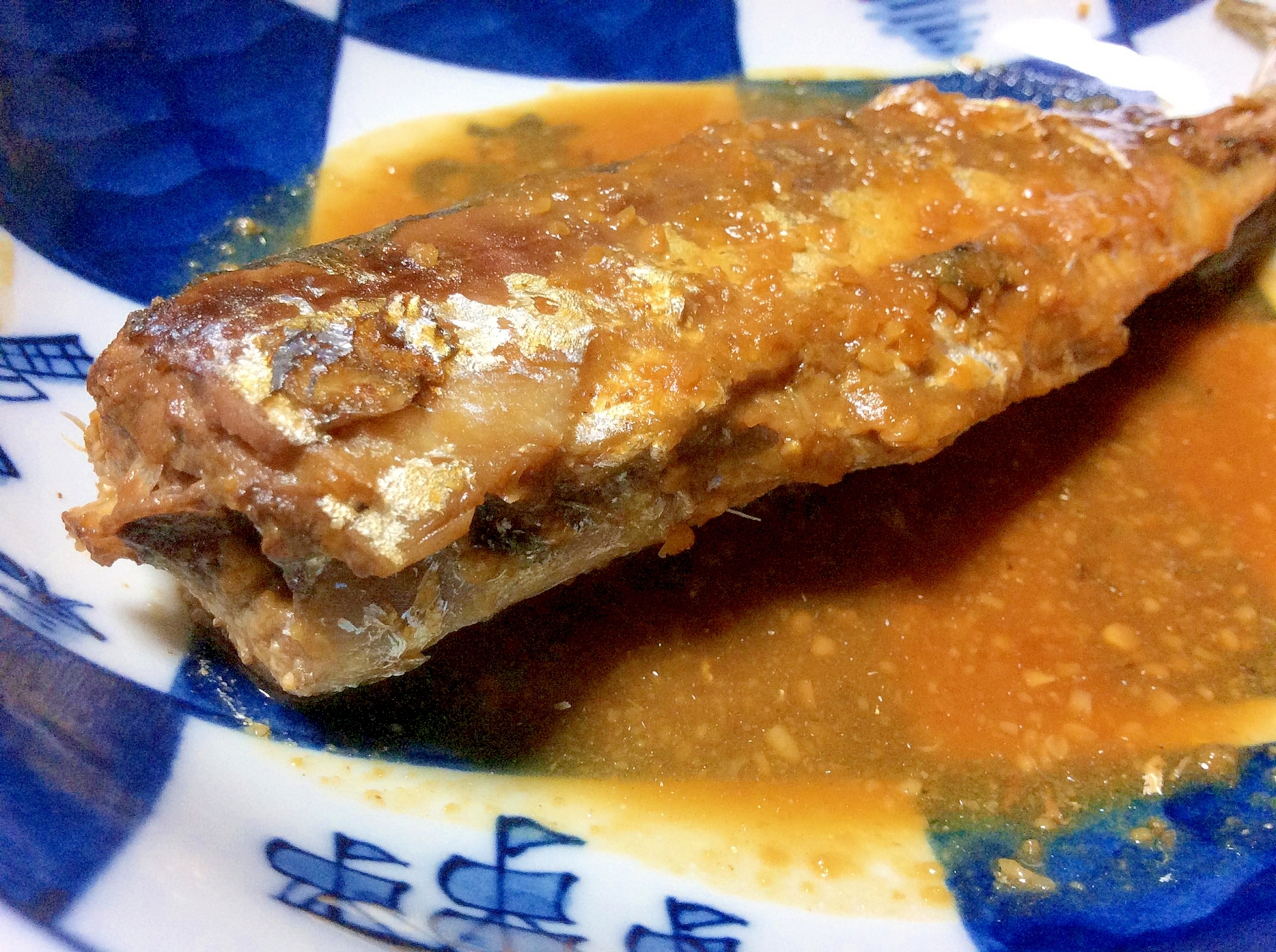 鯵の味噌煮