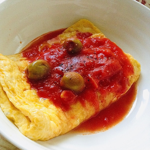 ふんわり豆腐オムレツ トマト缶で簡単トマトソース レシピ 作り方 By Sunnie 楽天レシピ ふんわり豆腐オムレツ トマト缶で簡単トマトソース レシピ 作り方 By Sunnie 楽天レシピ