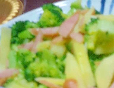冷凍野菜で簡単ホットサラダ