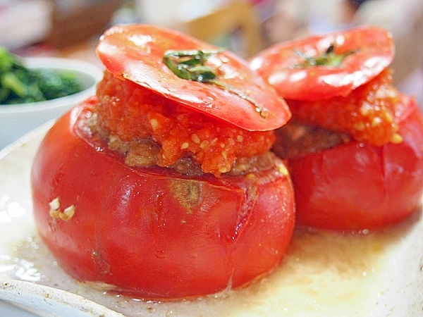 トマトのオーブンファルシー